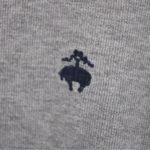 BROOKS BROTHERS 346 Men's Thermal Waffle Long Sleeve T-shirt - Picture 2 of 5